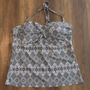 George Tankini Halter Top XL